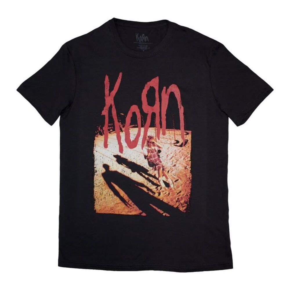 Korn Unisex Adult Shadow Playground T-Shirt / Black